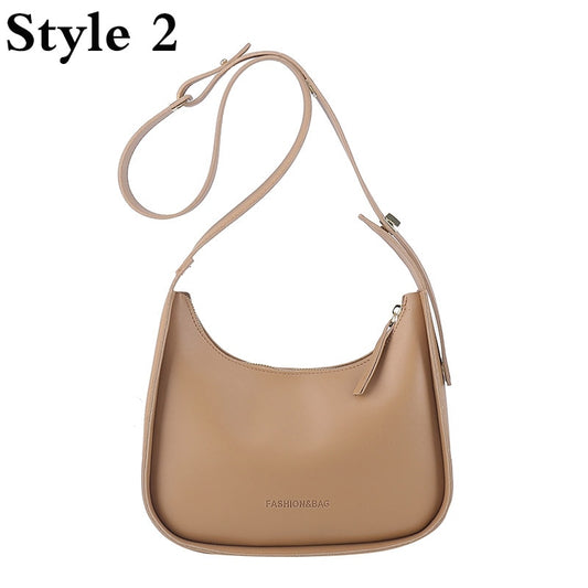 Luxury Crossbody Bags For Women Leather Lemon Color Shoulder Bag