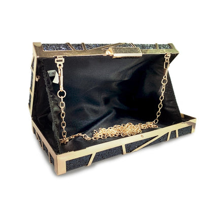 Luxury Evening Bag Women Party Banquet Glitter Bag Gold Wedding Clutches