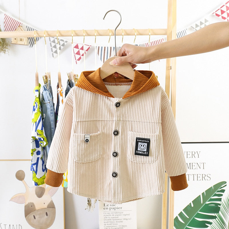 Fashion Baby Boys Jacket Spring Autumn Baseball Jacket Kids Bright