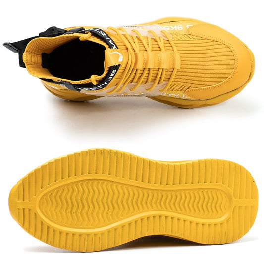 Work Safety Shoes Indestructible Puncture-Proof Work Boots