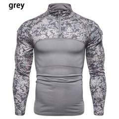 Men Tactical Camouflage Athletic T-Shirts