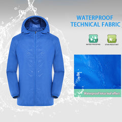 Waterproof Outdoor Sport Jacket Men Women Hiking Camping Trekking