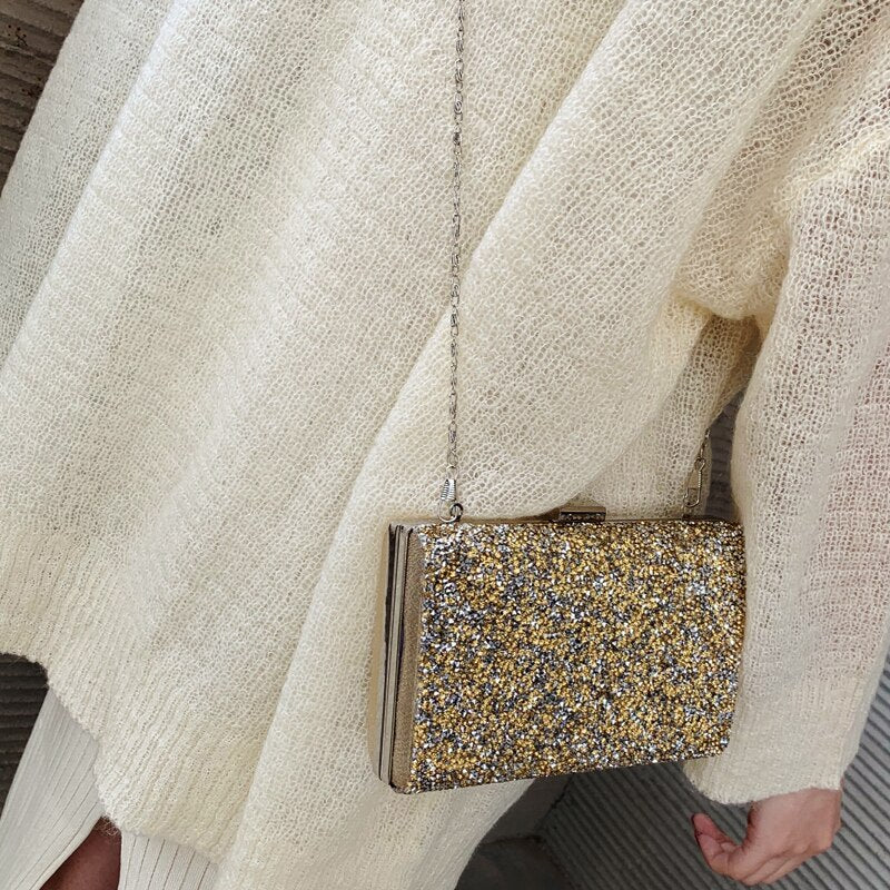Luxury Diamond Fashion Women Party Clutch Bag Evening Bag Female