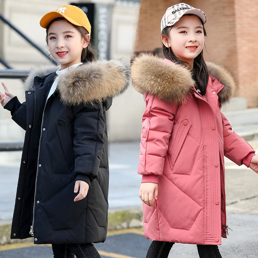 Winter Jacket for Girls Children Clothing Outerwear Overalls Girls