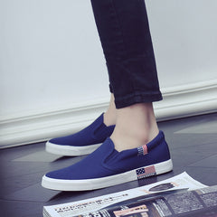 Mens Shoes Casual Canvas Spring Summer Slip-on Unisex Man Fashion Sneakers