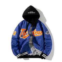 Hip Hop Baseball Jacket Men Women Embroidery Jacket Letter Streetwear