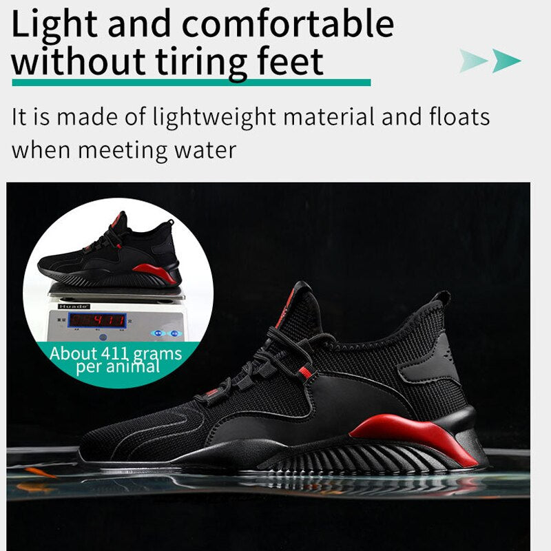 Men's Steel Toe Cap Protective Work Shoes Outdoor