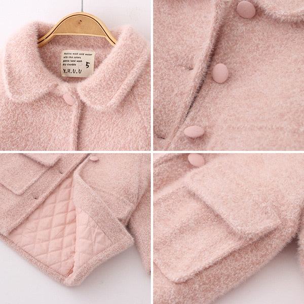 Winter Clothes Baby Coat Autumn Winter Style Mink Wool
