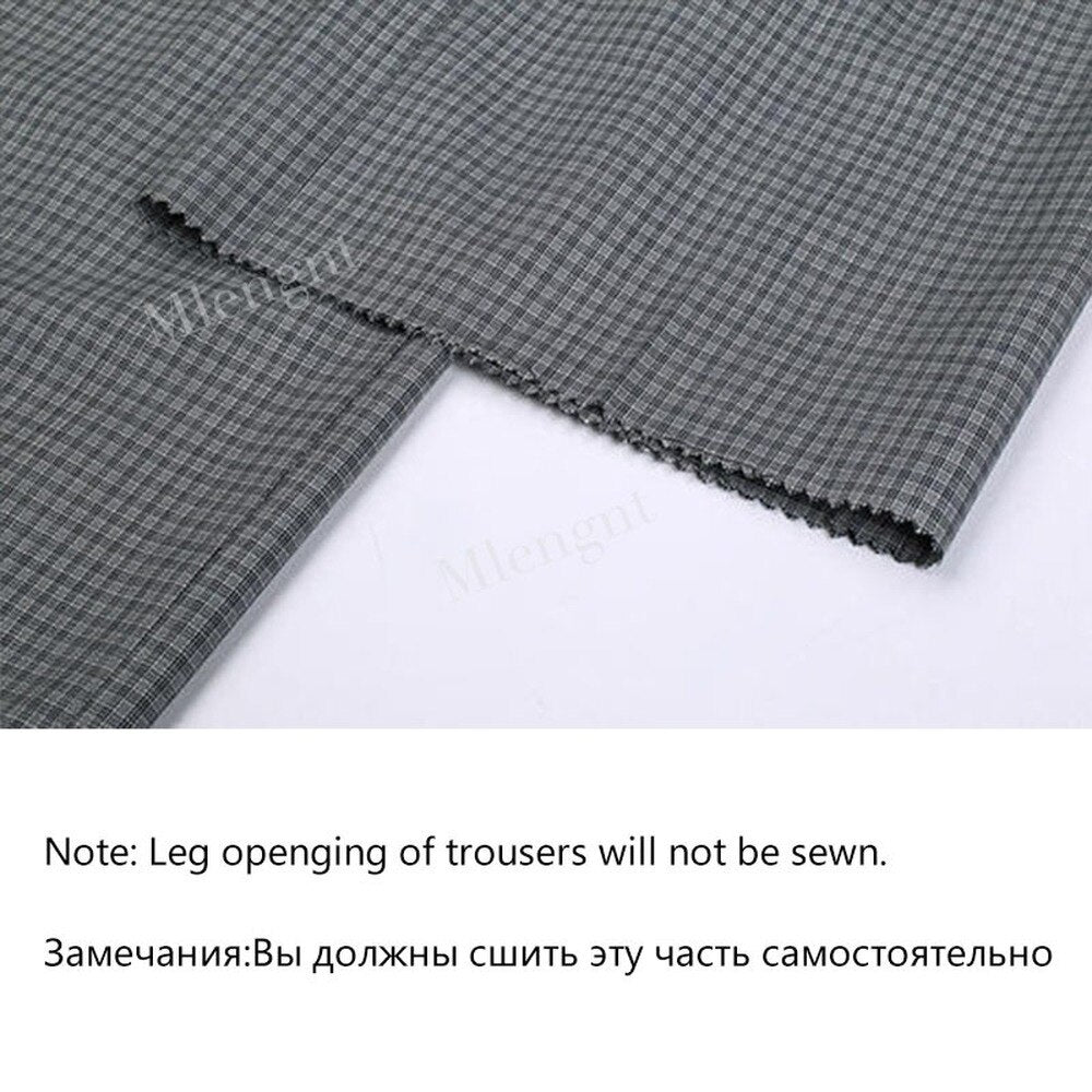 Summer Men Business Thin Silk Pants 29-56 Male Big Size Formal Classic