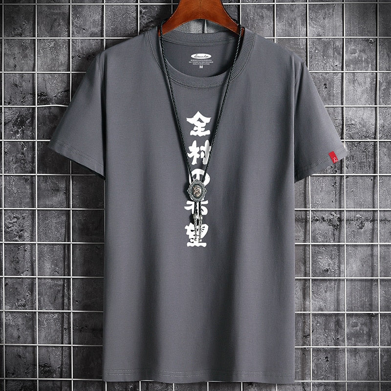 Summer New Fashion T Shirt for Men Hip Hop Anime Clothing Harajuku