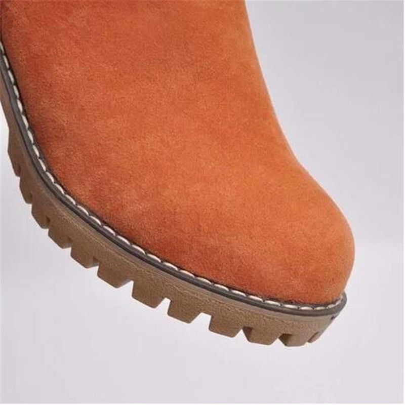 Women Winter Fur Warm Snow Boots Ladies Warm wool booties Ankle Boot