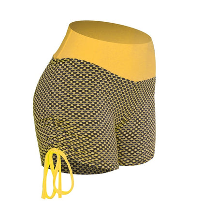 Grid Tights Yoga Pants Women Seamless High Waist Leggings