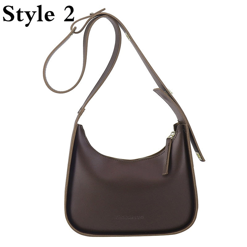 Luxury Crossbody Bags For Women 2021 Leather Lemon Color Shoulder Bag