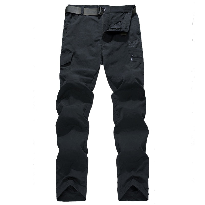 Men Military Style Cargo Pants Men Summer Waterproof Breathable