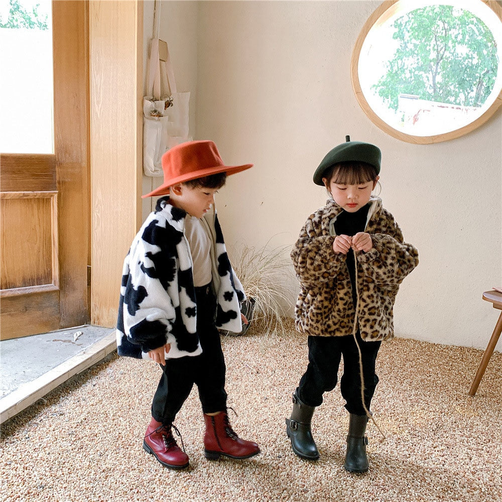 Autumn And Winter Children Coat Korean Fashion Baby Fashion
