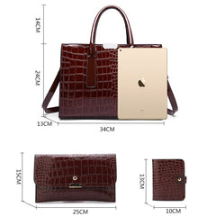 Luxury Women's Bags Designer Pattern Shoulder Bag PU Leather Brand