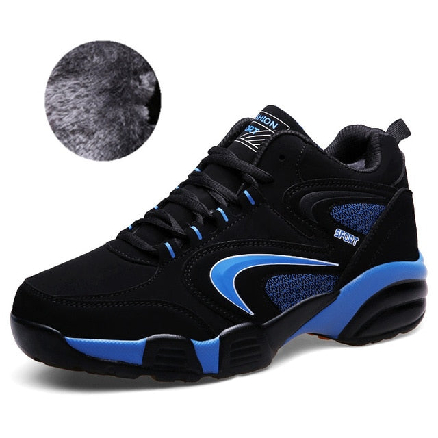 Winter Running Shoes for Men Women Keep Warm Cotton-padded Autumn