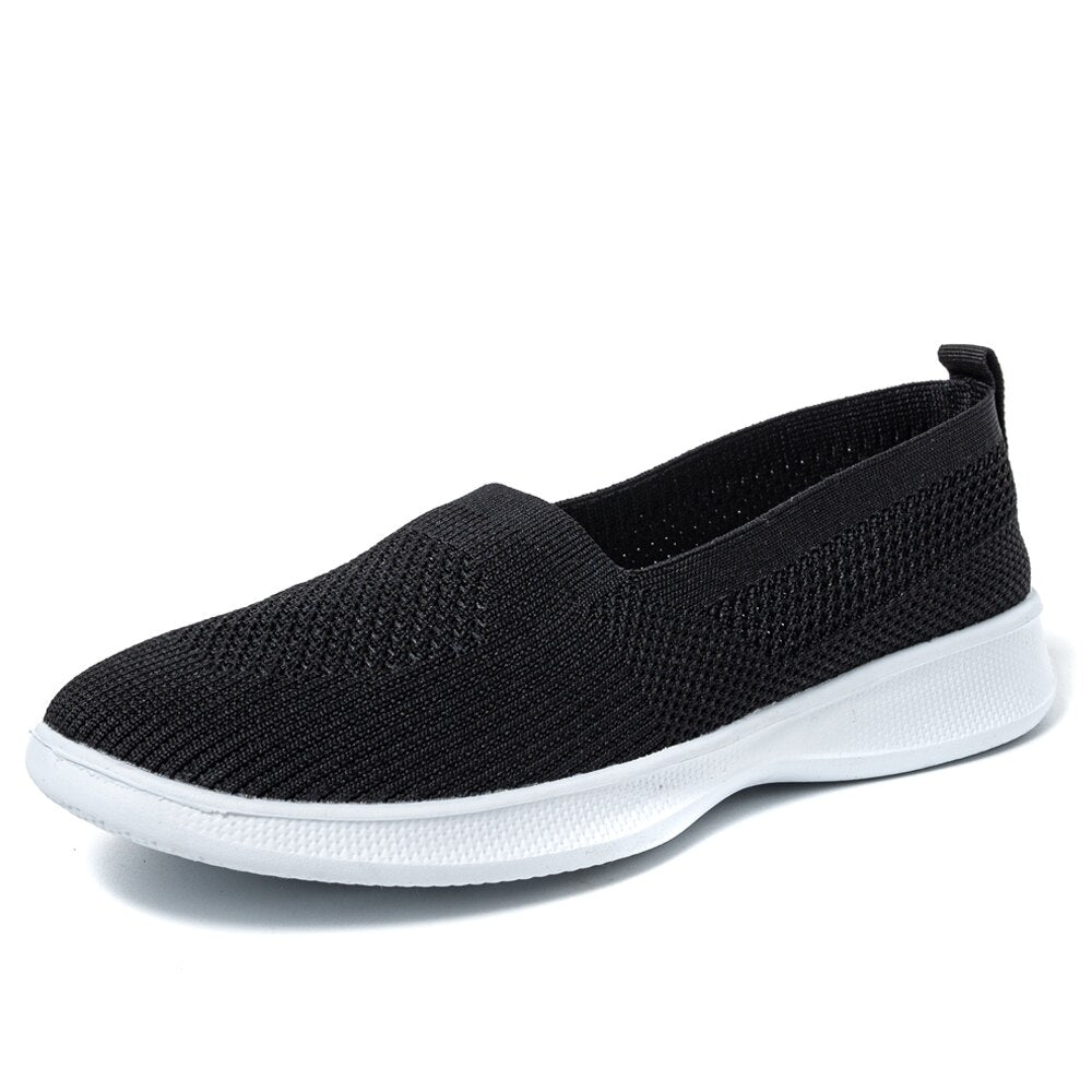 Women Shoes Knitting Sock Women's Sneakers Slip On Shoes