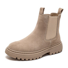 Chelsea Boots Chunky Boots Women Winter Shoes  Ankle Boots