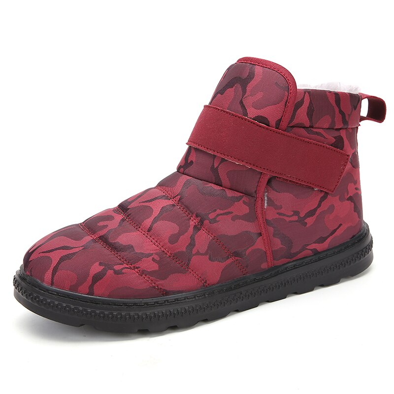 Plus Size  Men Boots Lightweight Winter Shoes for Men Snow Boots Waterproof
