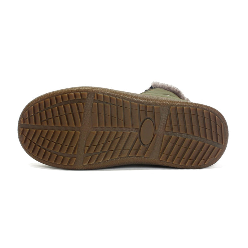 Men Winter Boots Women Warm Shoes Waterproof Non-slip