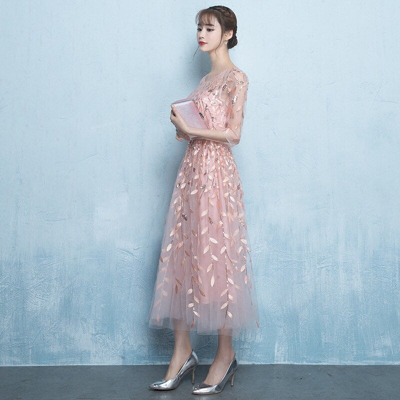 Homecoming Dresses: Short Prom Dresses Vestido Elegant Pattern Illusion