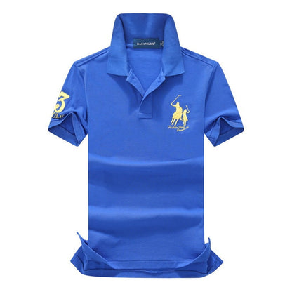 Polo Brand Clothing Male Fashion Casual Men Polo Shirts Solid Casual Polo Tee