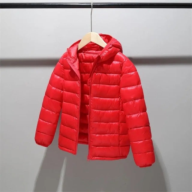 Children down cotton jacket clothes for boys girls cotton padded