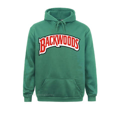 Mens Backwoods Pullover Hoodie Backwoods Logo Hoodie Classic Percent