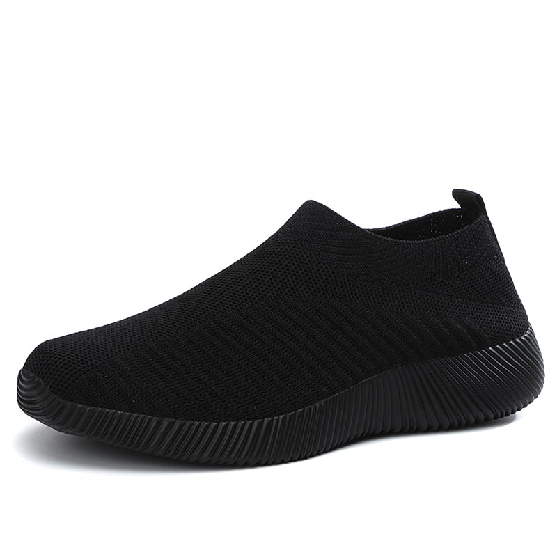 Women Vulcanized Shoes Women Sneakers Slip On Flats Shoes