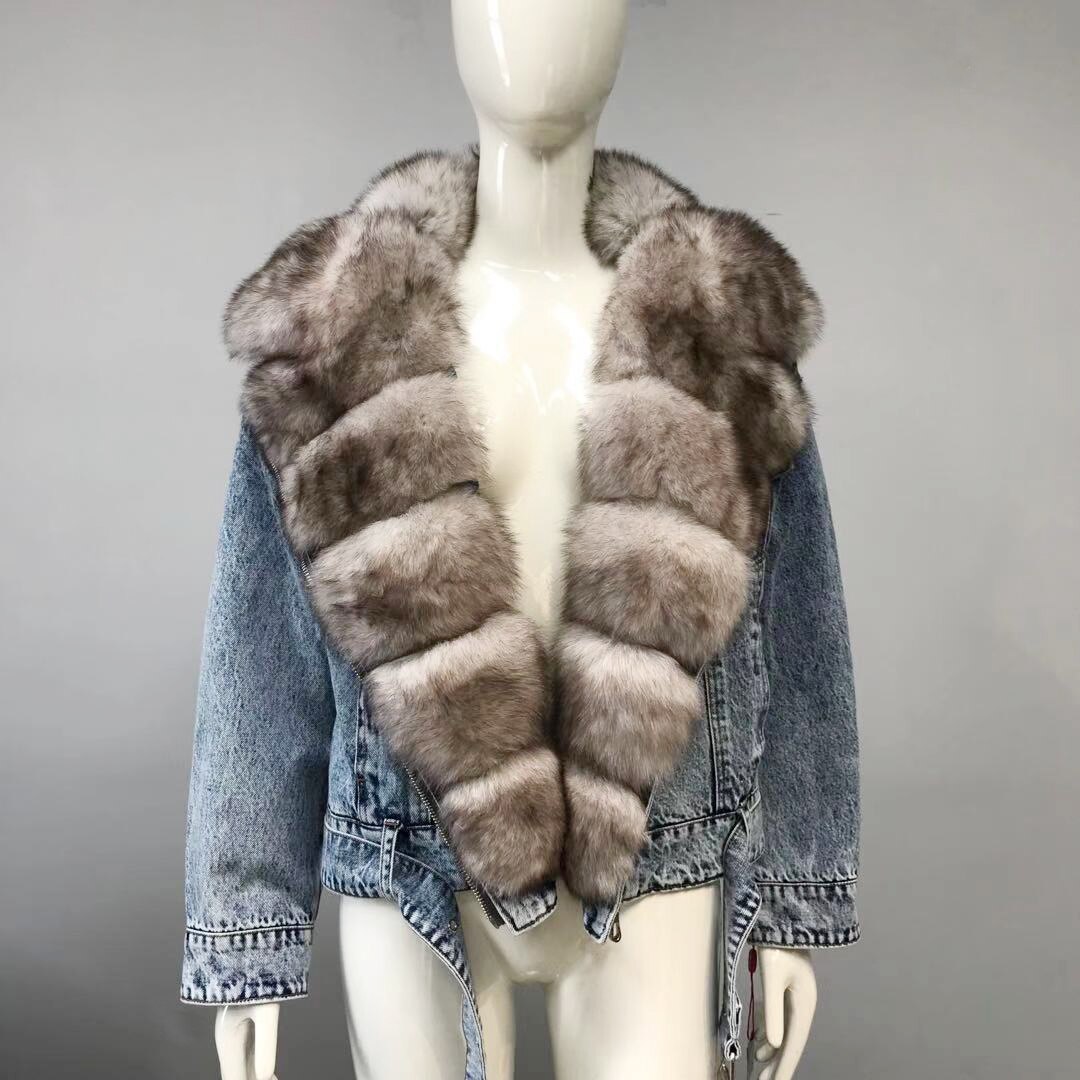 High Quality Real Fur Coats Winter Women Coats
