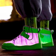 UncleJerry Fiber Optic Shoes big boys