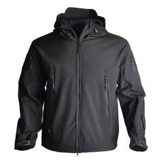 Men's Jacket Soft Shell Fleece Waterproof Windproof Windbreaker