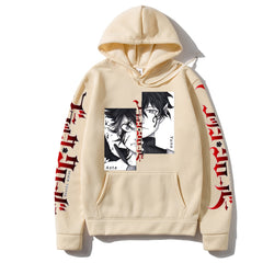 Cool Hoodie Sweatshirt Japanese Anime Harajuku Asta Graphic Hoodie Black Clover