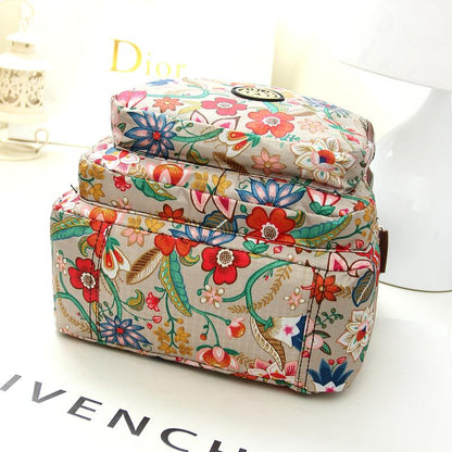 Fashion Women Messenger Bags Vintage Flower Printing Women Bag