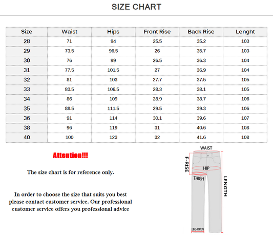 Thincle silk Men Classic Relaxed Fit Flex Jean men High waist Business casual