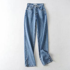 Washed Denim Pants Jeans Women Boyfriend Jeans Casual Pants