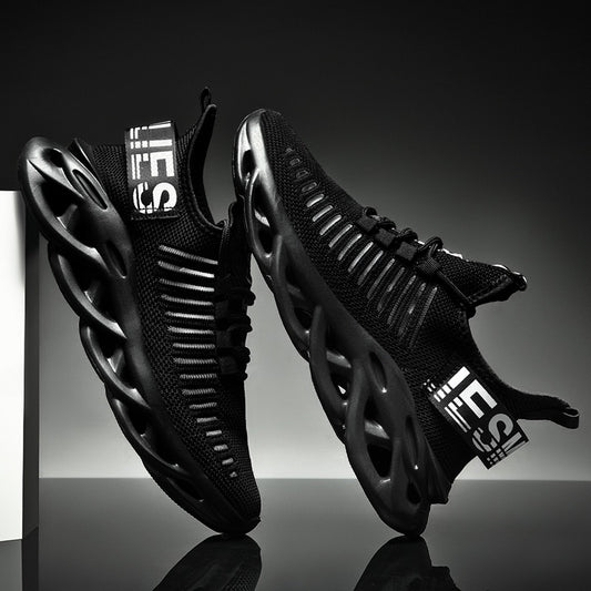 Men Sneakers Autumn Platform Men Casual Shoes Lace-Up Breathable