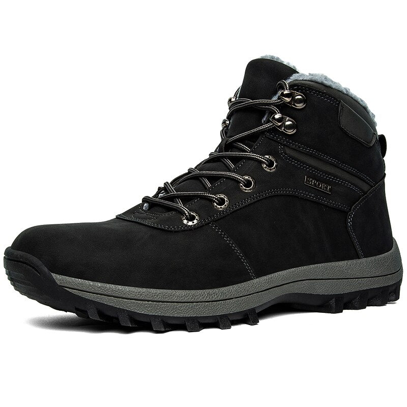 Men Boots Anti-Skidding Leather Shoes Men Popular Comfy Spring Men Shoes