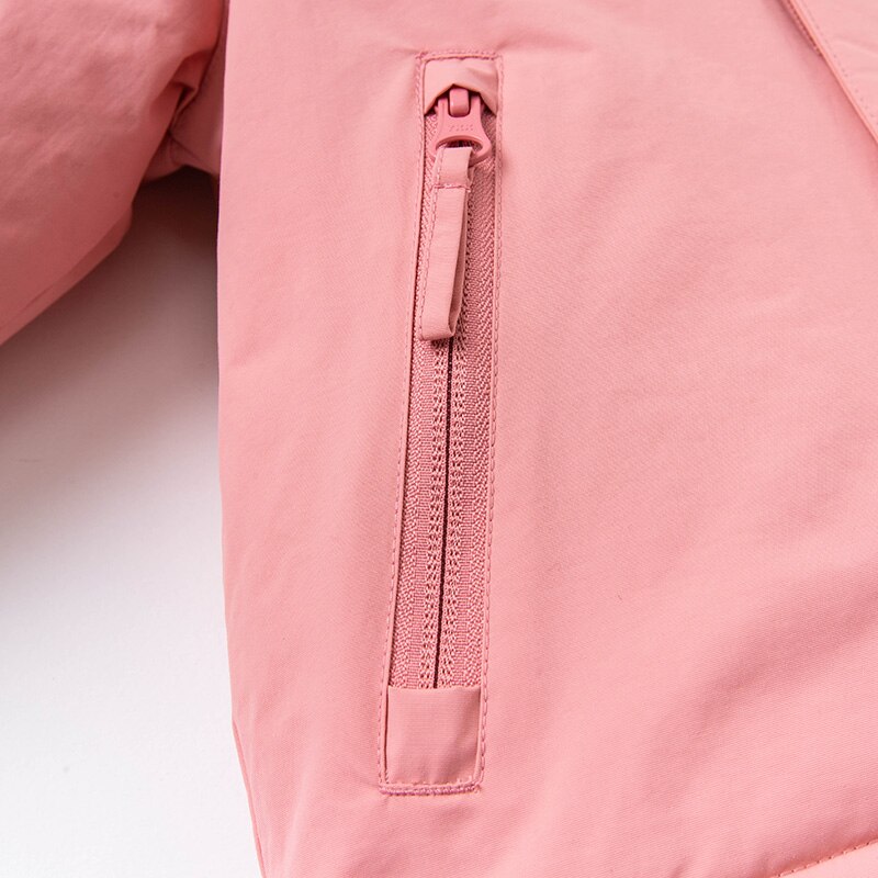 Winter Baby Unisex Fashion Solid Pockets Padded Hooded Coat