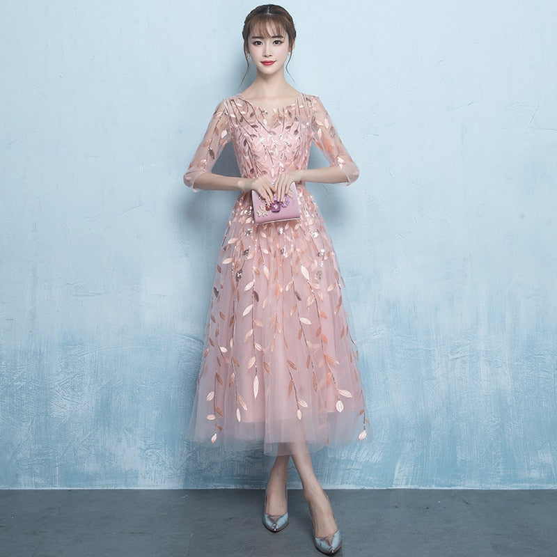 Homecoming Dresses: Short Prom Dresses Vestido Elegant Pattern Illusion