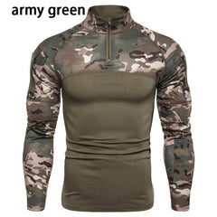 Men Tactical Camouflage Athletic T-Shirts