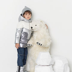 dave bella winter baby boys 24M-13Y fashion  carton hooded down