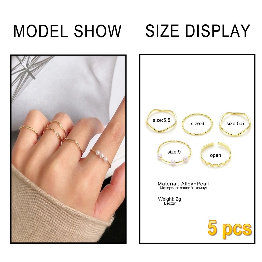 Trendy Gold Butterfly Rings For Women Men Lover Couple Rings Set