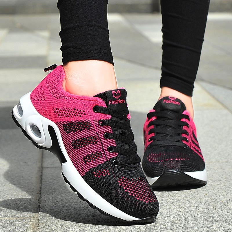 Women's Breathable Running Shoes Woman Sneaker Outdoor Sports