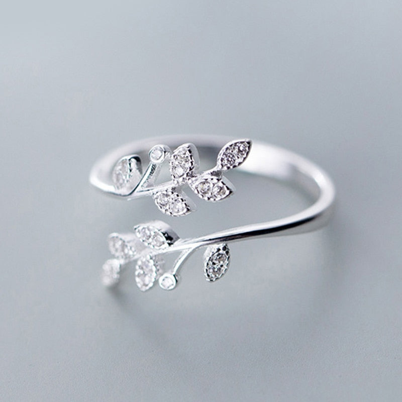 Korean Style Daisy Flower Elegant Opening Rings Women Adjustable Wedding