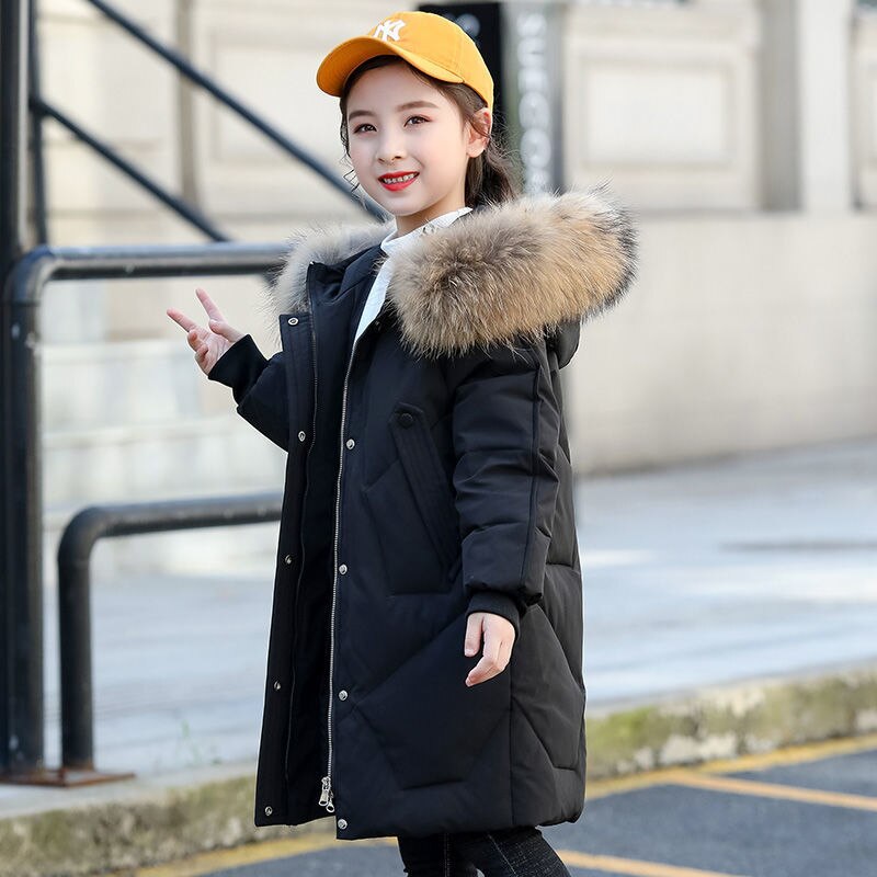 Winter Jacket for Girls Children Clothing Outerwear Overalls Girls