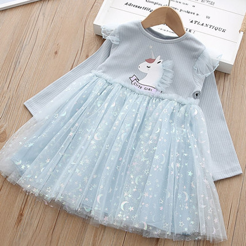 Toddler Girls Dress Autumn Kids Dresses For Girls Clothes Children