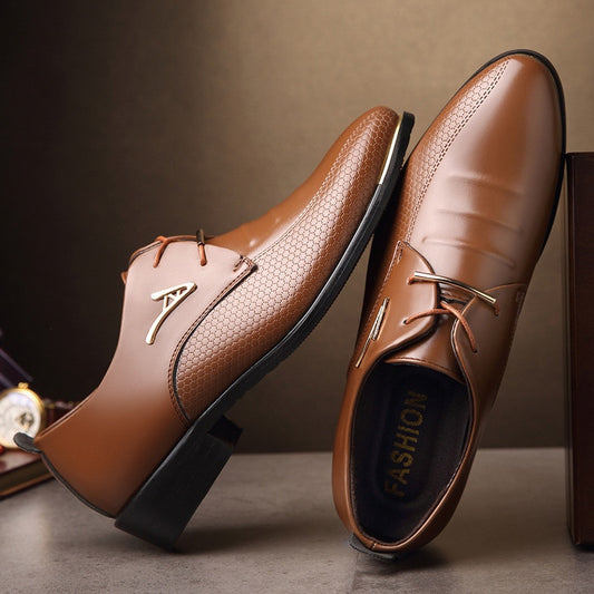 Men Dress Shoes Men Wedding Shoes Oxfords Fashion Business