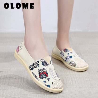 Flat Shoes Women Sneakers Women Spring Casual Single Lazy Shoes Female